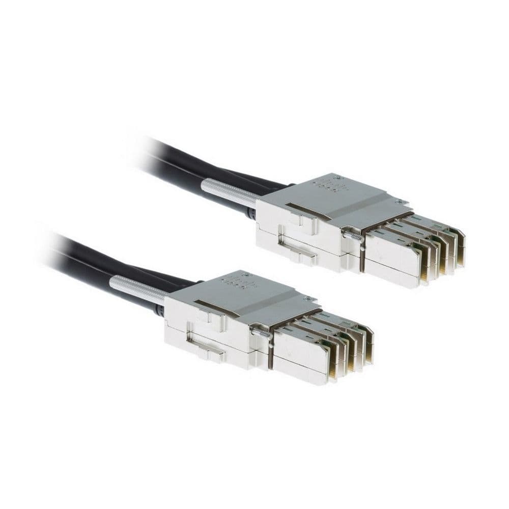 Кабельная сборка CISCO 1M Type 1 Stacking Cable for Cisco Catalyst 3850, 9300 series, Тип интерфейса StackWise-480 (полоса пропускания 480 Гбит/с)