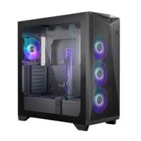 Корпус MSI MPG GUNGNIR 300R AIRFLOW Midi Tower, EATX ,2xUSB 3.2 Gen 1, 1xUSB 3.2 Gen2 Type-C,
4x120mm PWM ARGB Fan, ARGB+PWM Control Board, Tempered Glass Window - фото 2