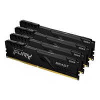 Модуль памяти Kingston 16GB Kingston DDR4 2666 DIMM FURY Beast Black Gaming Memory KF426C16BBK4/16 Non-ECC, CL16, 1.2V, KF426C16BBK4/16 512x8 Кит 4х4 , RTL - фото 1