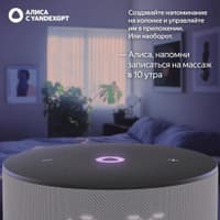 Умная колонка Yandex Станция Мини 3 Алиса серый 12W 1.0 BT/Wi-Fi (YNDX-00027GRY) - фото 8