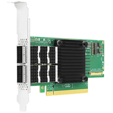 Сетевой адаптер LR-Link LRES1160PF-2QSFP56 PCIe4.0 x16 Dual Port 200G NIC Card