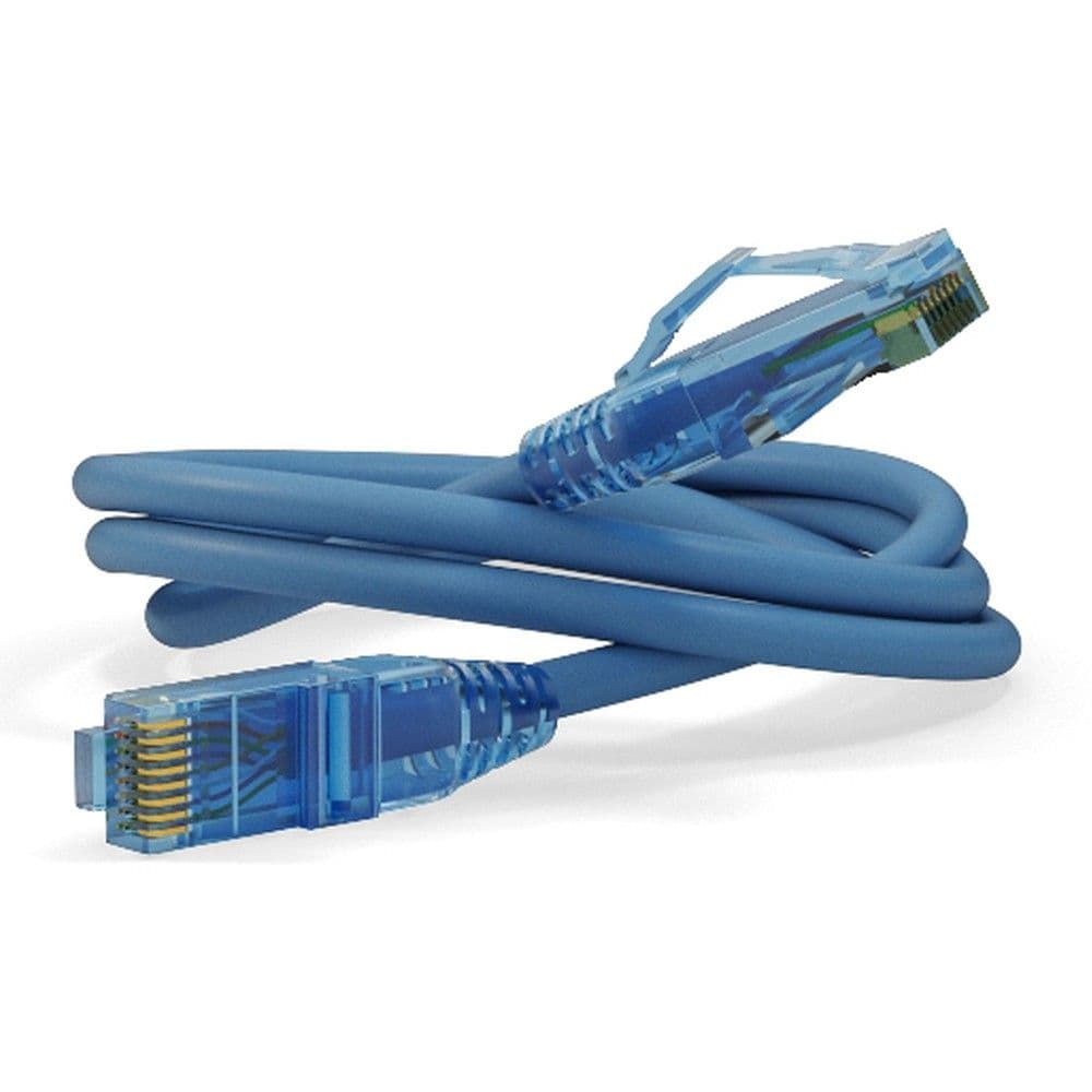 Кабель Hyperline PC-LPM-UTP-RJ45-RJ45-C6-5M-LSZH-BL Патч-корд U/UTP, Cat.6 (100% Fluke Component Tested), LSZH, 5 м, синий (040572)