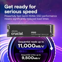 Накопитель SSD Crucial PCIe 5.0 x4 2TB CT2000P510SSD8 P510 M.2 2280 - фото 3