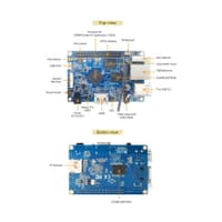 Одноплатный компьютер Orange Pi Orange Pi PC Plus RAM 1GB, 8GB eMMC flash - фото 5