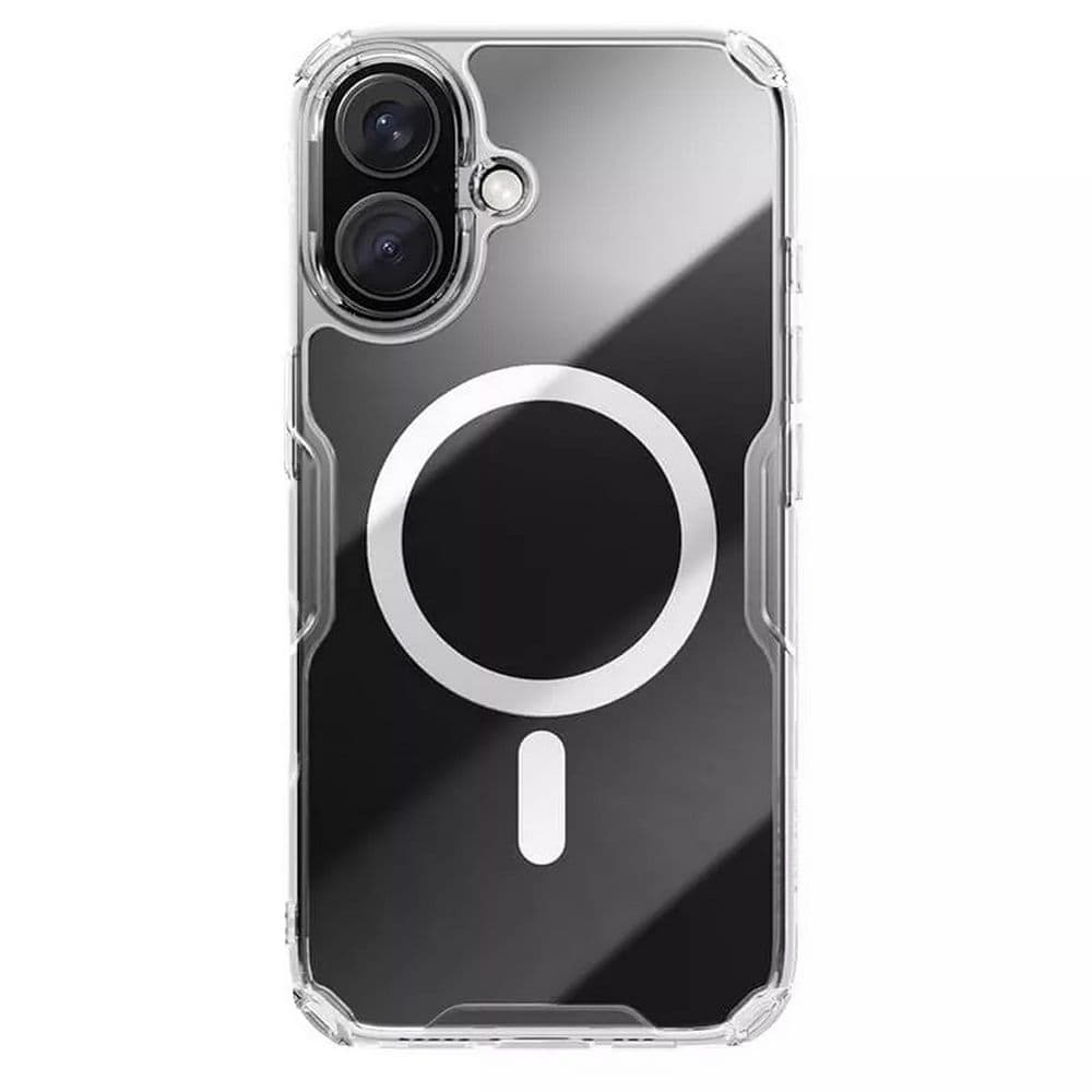Чехол Nature TPU Pro Magnetic Case, White, (iPhone16) 