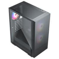 Корпус ACD Citadel 106 ATX, Black, USB3.0*1, USB*2+HD audio ,1*12cm ARGB rear+2*14cm ARGB front ,TG - фото 7