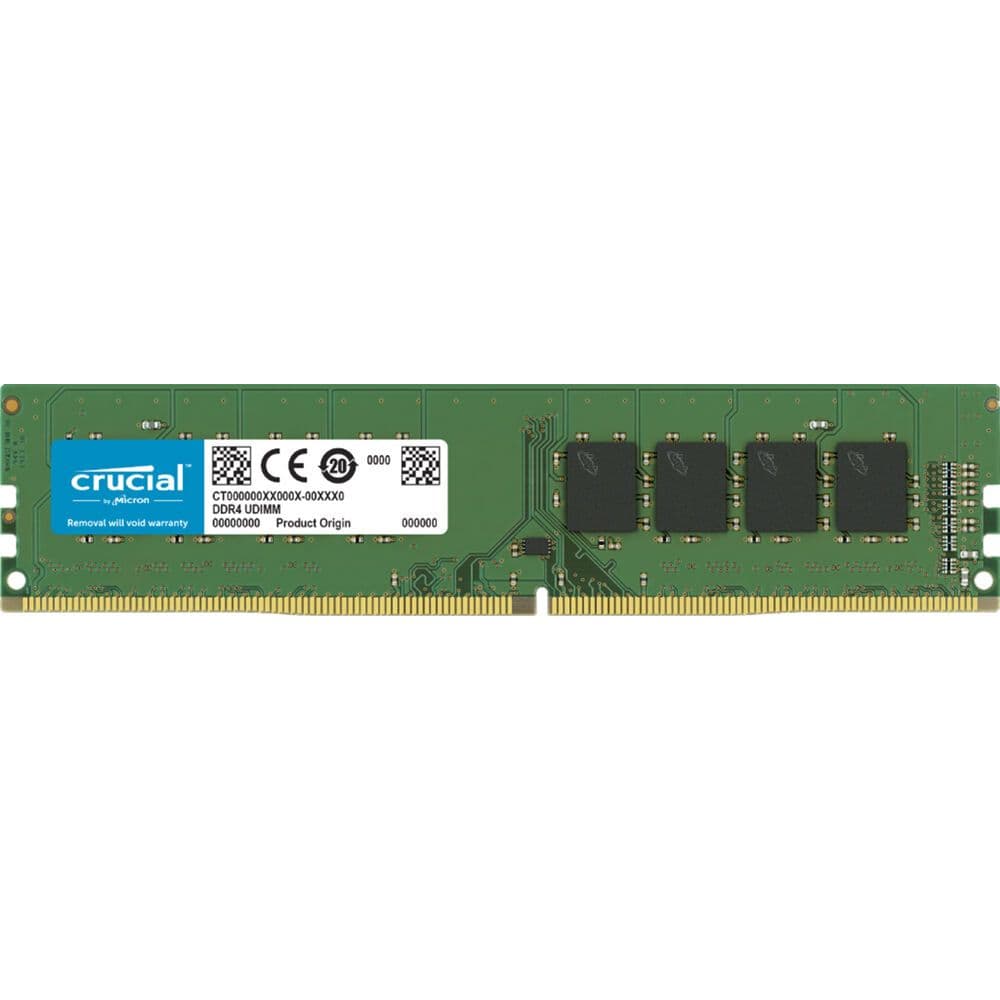 Модуль памяти Crucial OEM 8GB  DDR4 3200 DIMM Non-ECC, CL22, 1.2V, RTL (903549)