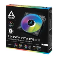 Вентилятор Arctic Cooling ARCTIC P14 PWM PST A-RGB 0dB (Black) - retail (ACFAN00239A) - фото 3