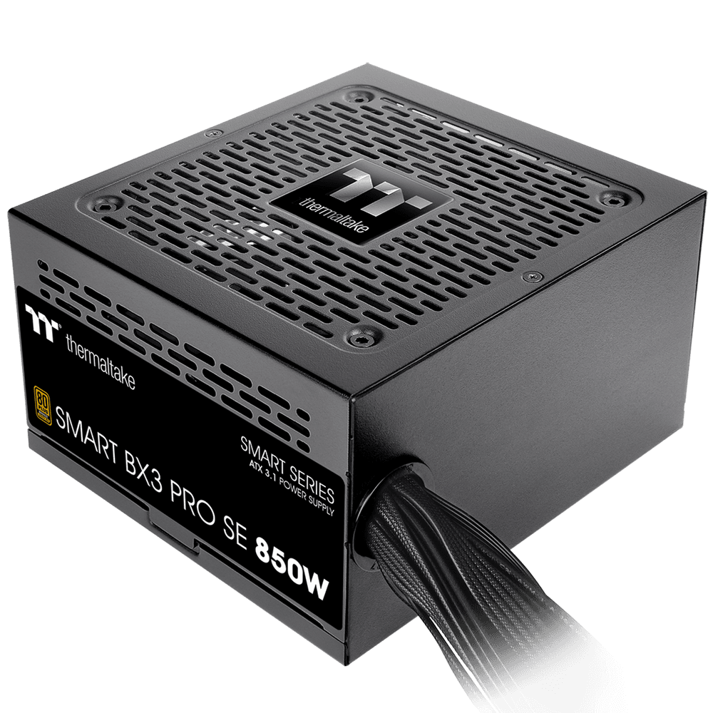Блок питания Thermaltake Smart BX3 Pro SE/0850W/Non Modular/Non Light/Single Voltage/Analog/80 Plus Bronze/EU/Non JP CAP/Etched Flat Cables/Gen 5