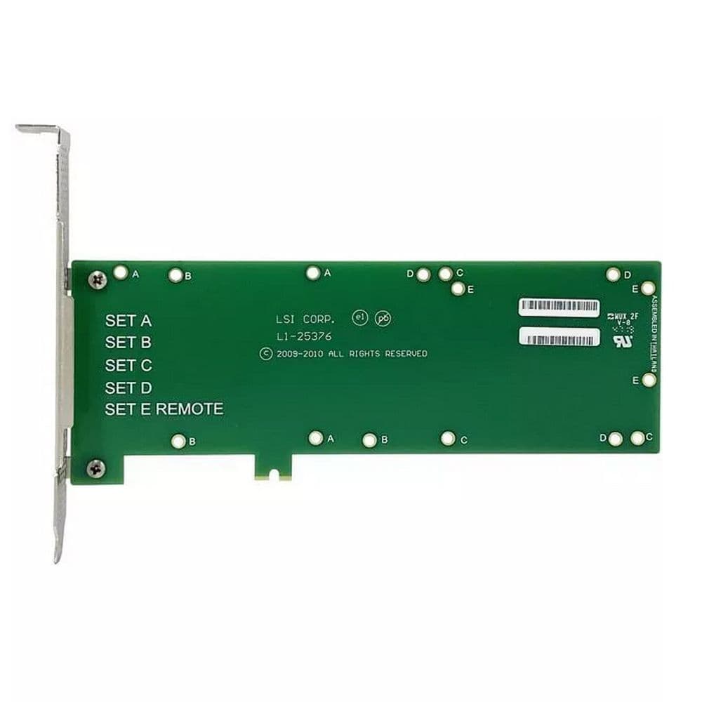 Панель для установки резервного питания Broadcom BBU-BRACKET-05 ( L1-25376-01 / L3-25376-00A / 01-23576-02 ) панель для установки BBU07, BBU08, BBU09, CVM01, CVM02, CVPM02, CVPM05 в PCI-слот (для контроллеров серий MegaRAID 9260, 9271, 9361, 9380, 9460, 9480)(NONAME, аналог LSI00291)