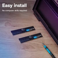 Модуль памяти Crucial 2*16 GB (KIT) Crucial DDR5 4800 DIMM Classic Desktop Non-ECC, CL40, 1.1V, SRx8 - фото 6