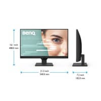 Монитор 23.8" BenQ GW2490 Black (1920x1080, IPS, 100Hz, 20M:1, 250cd, 5ms, 2*HDMI, DP, Speakers, Flicker-free;Low Blue Light, 3Y) - фото 5