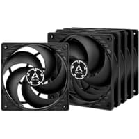 Вентилятор корпусной ARCTIC Cooling P12 PWM PST Value pack (black/black) (5pc) (ACFAN00137A) - фото 2