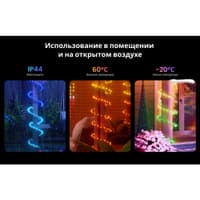 Умная гирлянда Yeelight 100 ламп, 10 метров / RGBIC+ BLE / YLYDD-0055 - фото 3