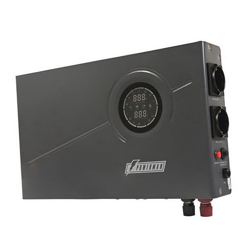 ИБП Powerman Smart 1000 INV Graphite (ИБП с Внешними АКБ)       
 