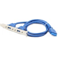 Кабель Gembird Планка CC-USB3-RECEPTACLE Gembird в сист блок 2xUSB 3.0/20pin мат.платы - фото 1