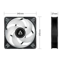 Вентилятор Arctic Cooling ARCTIC P14 PWM PST A-RGB 0dB (Black) - retail (ACFAN00239A) - фото 5