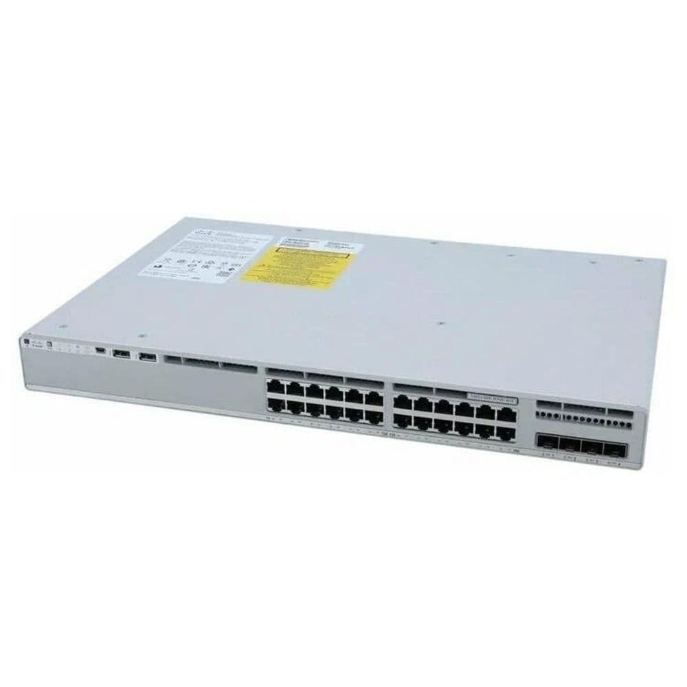 Коммутатор CISCO Catalyst 9200L 24-port PoE+ 4x1G uplink Switch, Network Essentials , C9200L-24P-4G-E