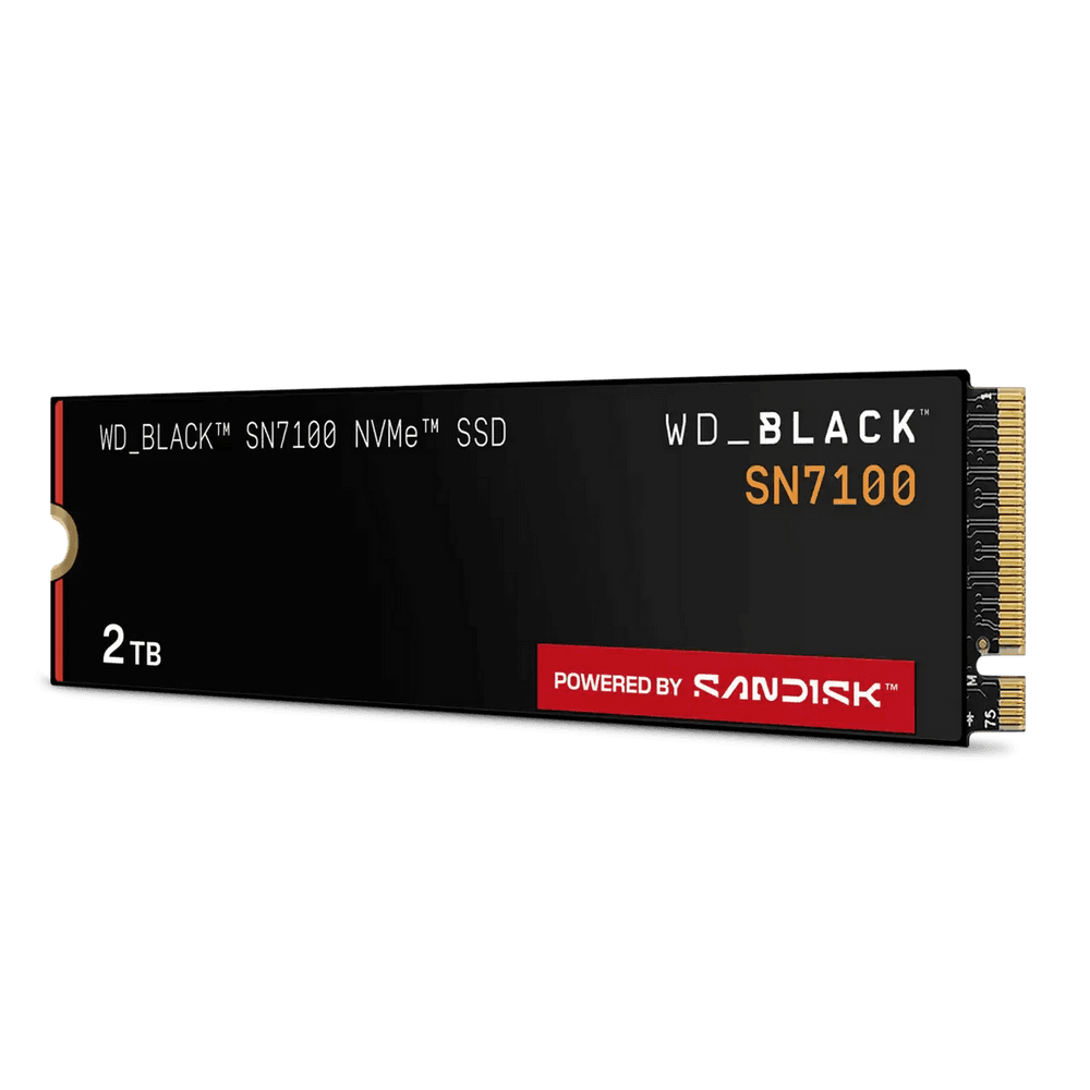 Твердотельный накопитель SSD Western Digital M.2 2280 2TB WD Black  WDS200T4X0E PCIe Gen4 x4, NVMe