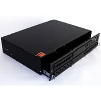 Бокс оптический Hyperline, портов: 48, FC, ST, SC, duplex LC, 2U, 465х565х465 мм (ВхШхГ), черный, (FO-19V-2U-6xSLT-W130H30-48UN-BK) - фото 3