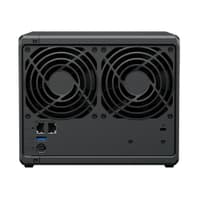 Synology DS425+ Сетевое хранилище NAS black (Intel J4125/2Gb/4(3.5"/2.5"SATA/SSD) + 2 NVMe/RAID/1x1Gb/1x2.5Gb/2xUSB 3.2/no WIFI) вилка UK/HK 3-pin - фото 5