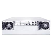 Сетевой накопитель Infortrend GSe 10162-D 3U/16bay, supports NAS, block, object storage and cloud gateway, sing le controller subsystem including 1x12Gb SAS EXP. Port, 4x1G iSCSI ports +1x host board slot(s), 2x4GB, 2x(PSU+FAN Module ), 16xdrive trays and 1xRackmount kit - фото 4