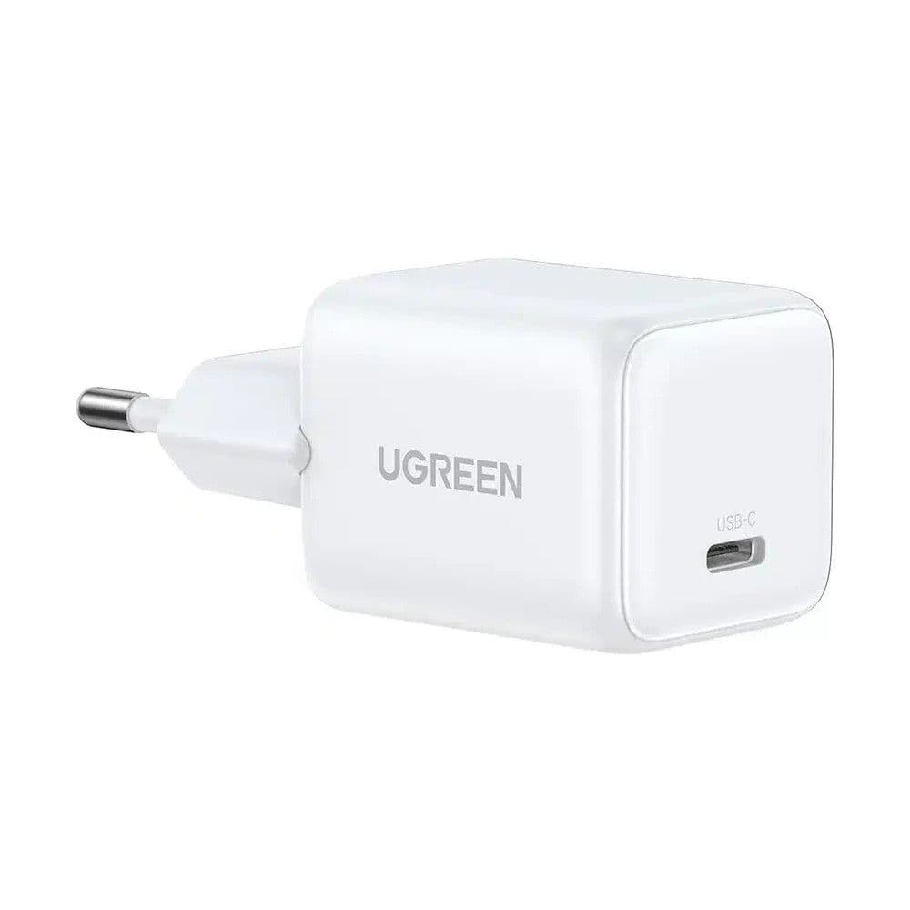 Сетевое зарядное устройство UGREEN X513 (65009) 30W USB-C GaN Fast Charger EU. Цвет: белый 