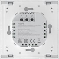 Умный дом Aqara Выключатель одноклавишный с нейтралью Aqara Smart Wall Switch H1 EU (WS-EUK03be) - фото 2