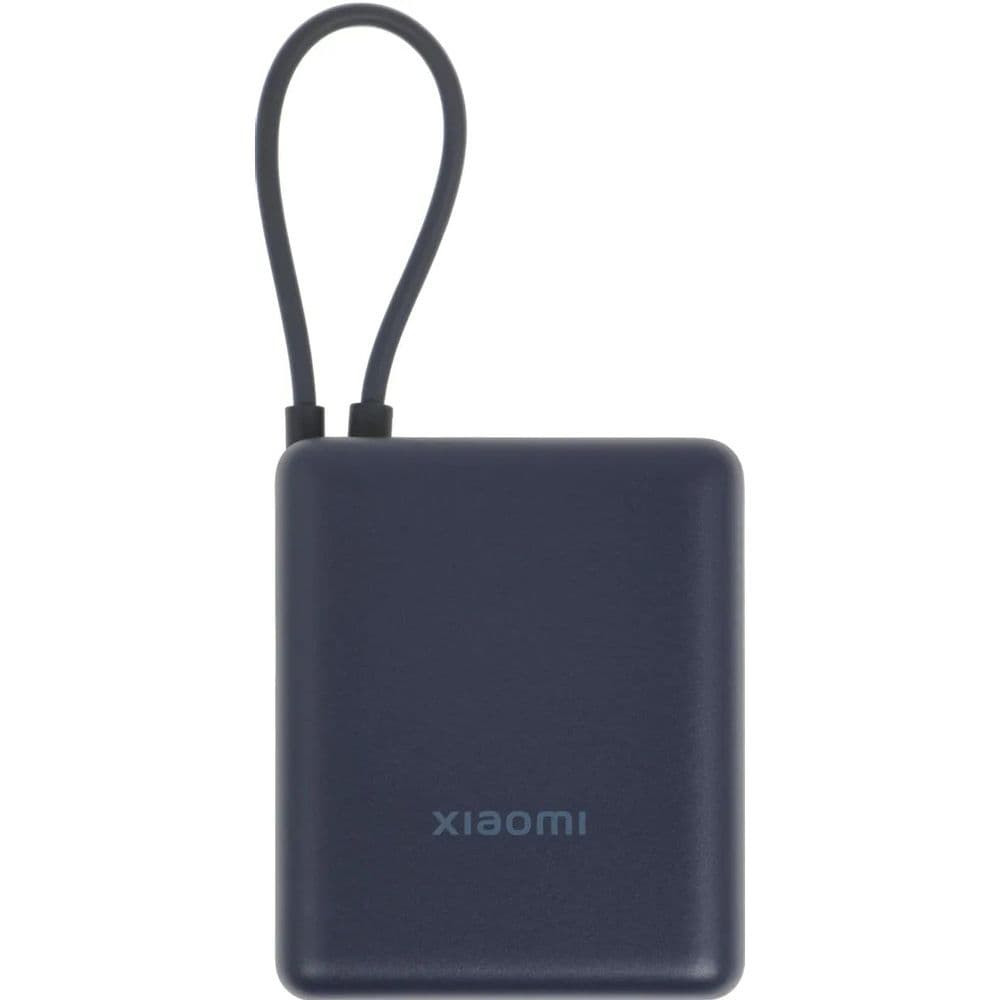 Внешний аккумулятор со встроенным кабелем Xiaomi 33W Power Bank 10000mAh (Integrated Cable) синий