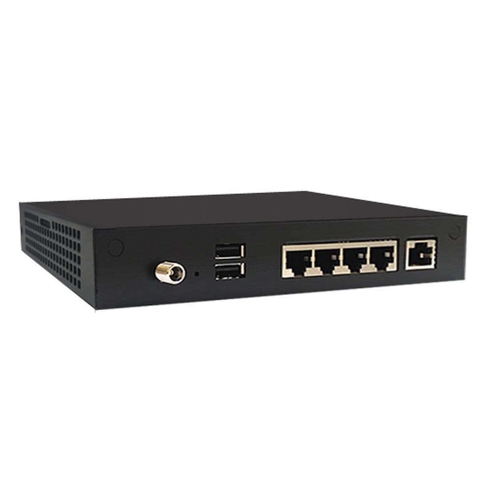 Платформа системного блока с ЦПУ Caswell RAM: 8Гб; SSD: 64gb (SATA DOM) TEST_Fanless Appliance, CPU, RAM 8GB, 64GB SATADOM, 4x1G Copper, 24W PSU.