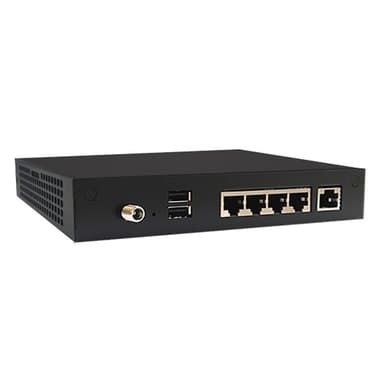 Платформа системного блока с ЦПУ Caswell RAM: 8Гб; SSD: 64gb (SATA DOM) TEST_Fanless Appliance, CPU, RAM 8GB, 64GB SATADOM, 4x1G Copper, 24W PSU.