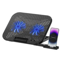 RAPOO Подставка с воздушным охлаждением для ноутбука 14" CF200-BL, цвет: черный - фото 1