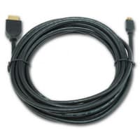 Кабель HDMI-microHDMI Cablexpert CC-HDMID-10, 19M/19M, 3.0м, черный, позол.разъемы, экран, пакет - фото 2