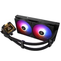 Жидкостная система охлаждения Thermalright Вентилятор Cooler Thermalright Frozen Warframe 240 Black Argb/ Display/ all Intel/AMD - фото 2