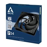 Вентилятор Arctic Cooling для корпуса P14 Value Pack Black/Black 5 штук (ACFAN00136A) - фото 1