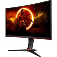 Монитор 27" AOC C27G2Z3 Black-Red (VA, изогнутый, 1920x1080, 280Hz, 0.5 ms, 178°/178°, 300 cd/m, 80M:1, +2xHDMI 2.0, +DisplayPort 1.2, +4xUSB 3.2, +MM, +регулировка по высоте) - фото 2