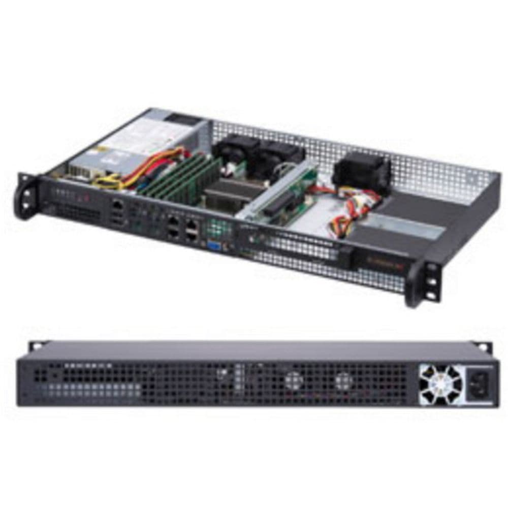Платформа системного блока SuperMicro SYS-5019A-FTN4 1U Rackmount 505-203B  A2SDi-8C-HLN4F