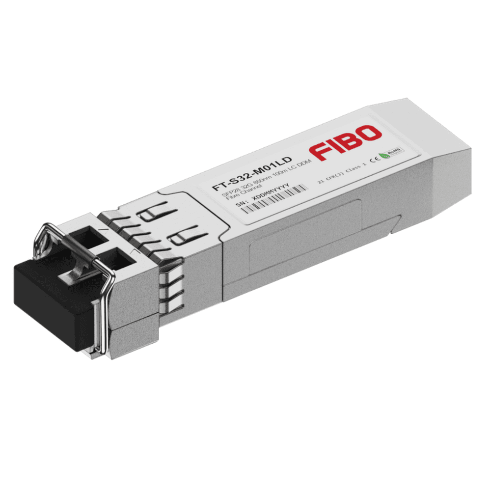 Трансивер FIBO FT-S32-M01LD SFP28 модуль, 32G (32/16/8G), 100м, 850 нм VCSEL, LC, DDM 