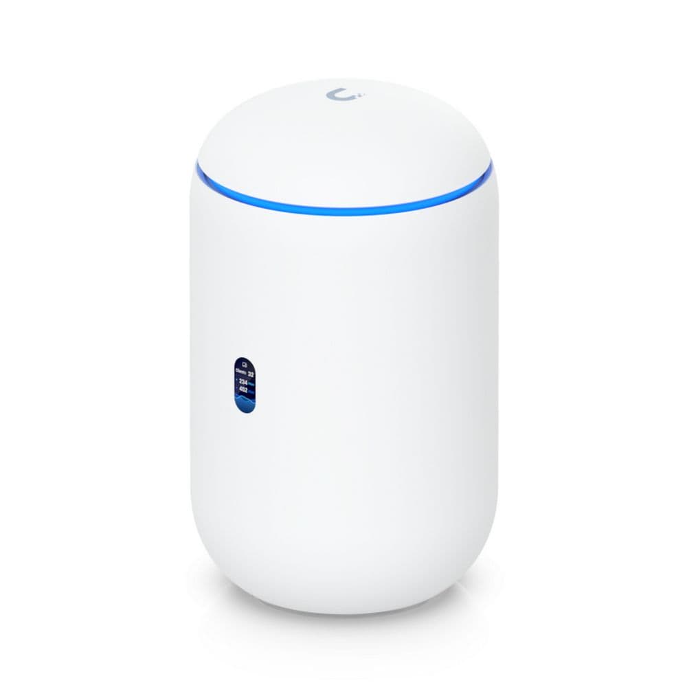 Ubiquiti UniFi Dream Router 7 Маршрутизатор 4 ядра (1,5 ГГц), Wi-Fi 7, 4х 2.5G RJ45, 1х 10G SFP+
