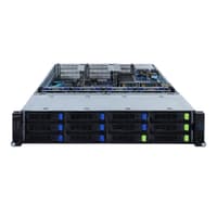 Платформа системного блока Gigabyte R282-3CA 2U, 2x LGA4189, 32x DIMM DDR4, 12x 3.5" SAS/SATA (8x NVME Gen 4), 2x 2.5" SATA/SAS in re side, 6x PCIE Gen 4 x16, 1x OCP 3.0 x16, 1x OCP 2.0 x8, AST2600, 2x 1300W, батарейка CR2032 не установлена - фото 2