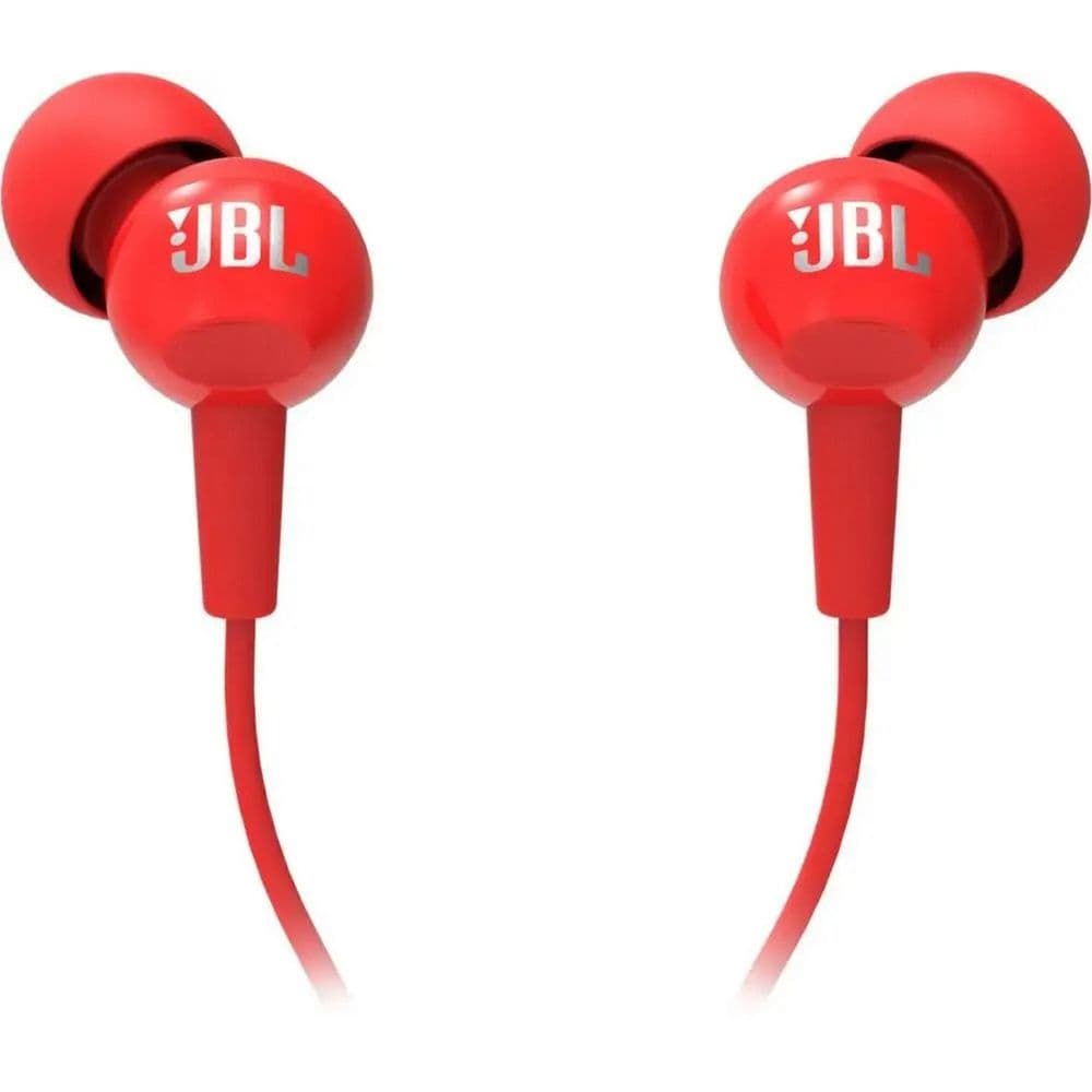 Наушники JBL  C100SI Wired In-Ear Headphones Red 