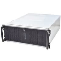Корпус Chenbro 4U RM41300G For Tesla GPU (можно установить 4шт Tesla/Quadro), MB 12"x13", 3x5.25"+2x3.5" Internal 3.5"+Slim ODD, 120mm FAN, wo PSU (RM41300-FS81) Идеальное решение для Рабочей станции - фото 1