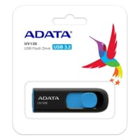 Флеш накопитель 256GB A-DATA UV128, USB 3.2, черный/синий - фото 4
