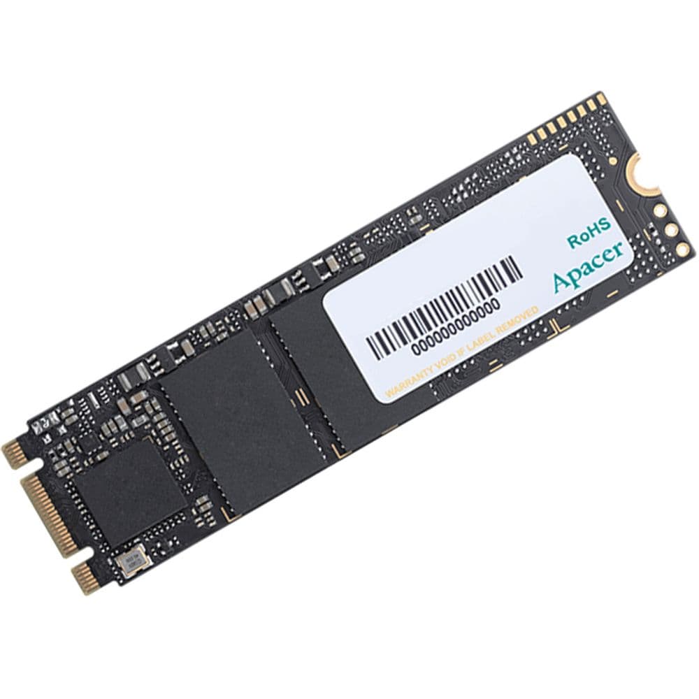 Твердотельный накопитель SSD Apacer AS2280P4 1TB M.2 2280 AP1TBAS2280P4-1 Client PCIe Gen3x4 with NVMe, 3000/2000, IOPS 215/390K, MTBF 1.5M, 3D TLC, 800TBW, 0,73DWPD, RTL