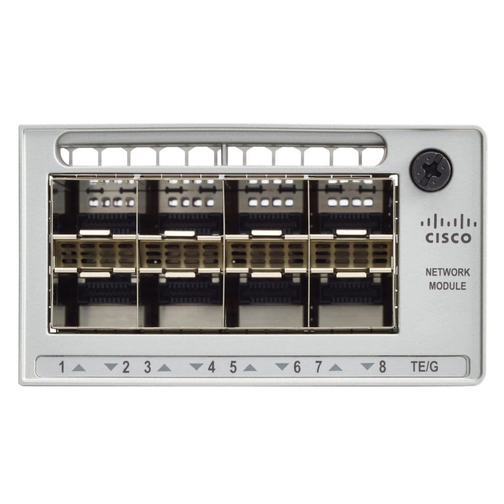 Модуль интерфейсный CISCO Catalyst 9300 8x 10G/1G Network Uplink Module (SFP28), C9300X-NM-8M