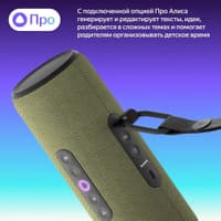 Умная колонка Yandex Стрит Алиса зеленый 30W 2.0 BT/Wi-Fi 10м 3300mAh (YNDX-00030GRN) - фото 13