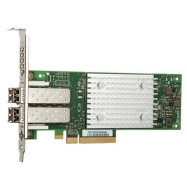 Сетевой адаптер Qlogic Bad Pack QLE2742-SR-CK (BK3210407-01 D / BK3210407-01 F) SGL 32Gb/s FC HBA, 2-port, PCIe v3.0 x8, LC SR MMF, В комплекте две планки (LP + FH) (SN)