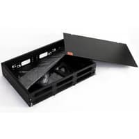 Бокс оптический Hyperline, портов: 48, FC, ST, SC, duplex LC, 2U, 465х565х465 мм (ВхШхГ), черный, (FO-19V-2U-6xSLT-W130H30-48UN-BK) - фото 6