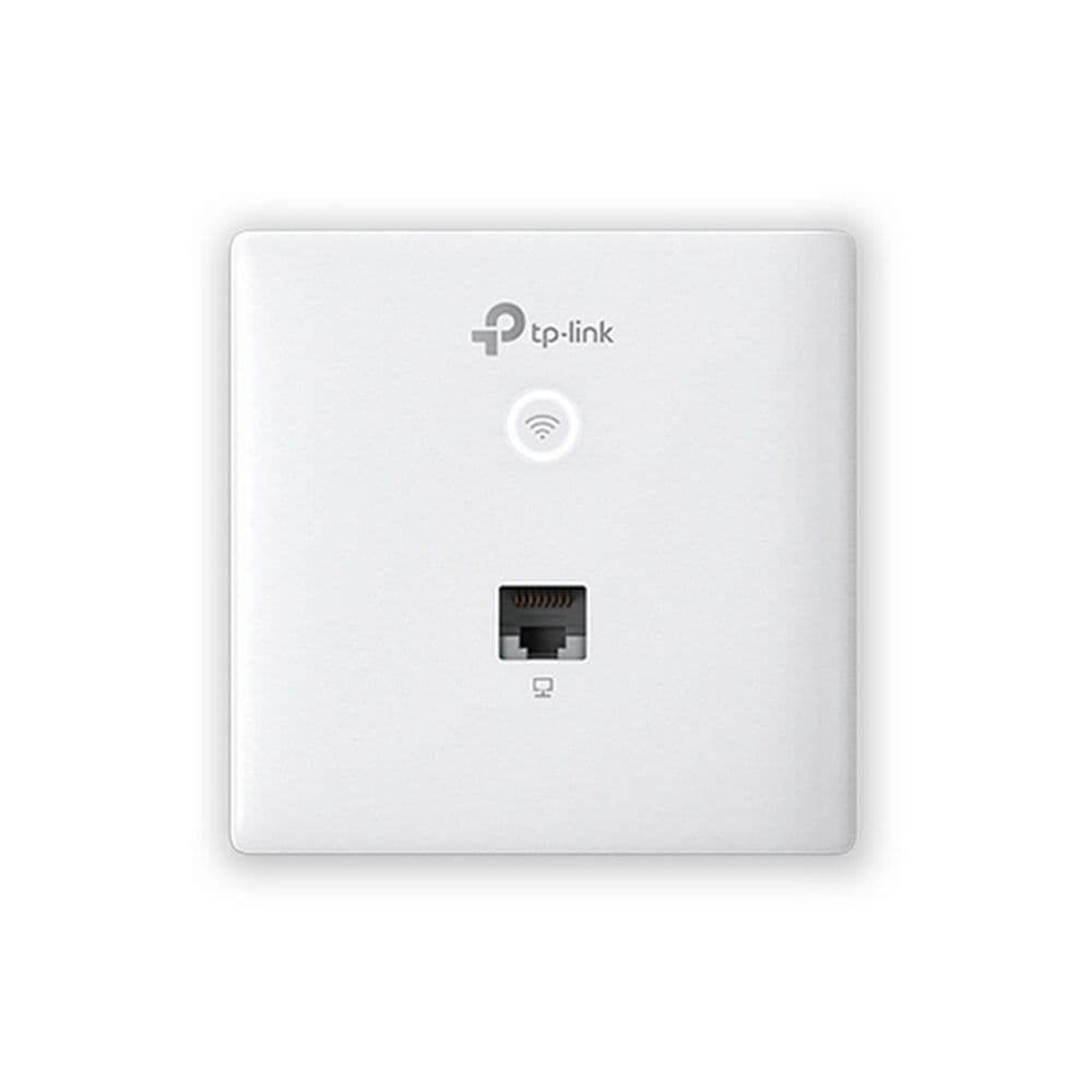 Точка доступа Wi-Fi TP-LINK EAP115-Wall N300 Wi-Fi точка доступа для монтажа в стену, чипсет Qualcomm, до 300 Мбит/с на 2,4 ГГц, поддержка стандартов 802.11b/g/n, 2 порта 10/100 Мбит/с LAN, поддержка 802.3af PoE, {36} (093457)