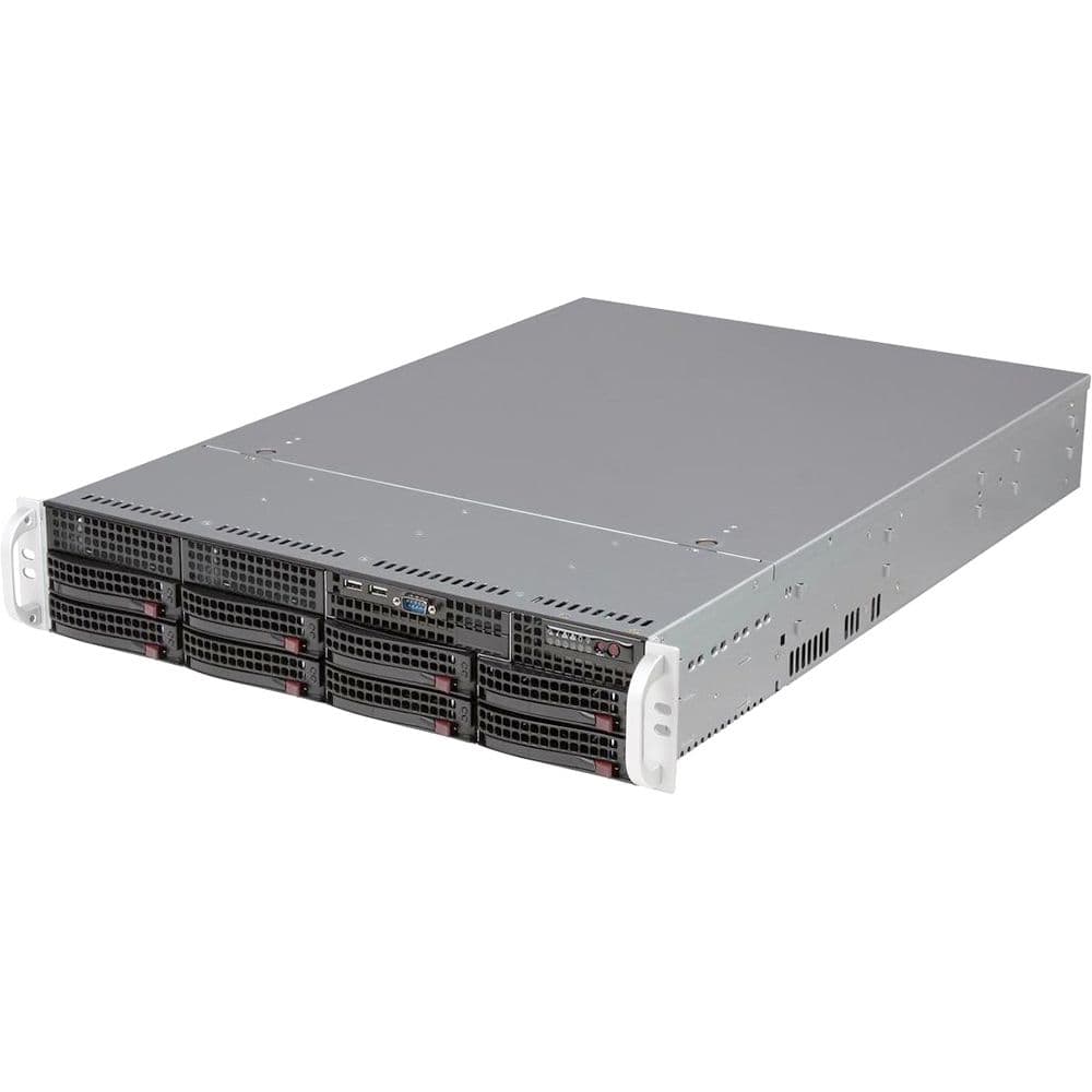 Корпус SuperMicro CSE-825TQC-R1K03LPB Black 2U SC825TQС LP W/Redundant 1000W